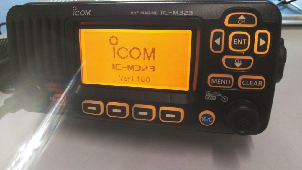 Schulungsfunkanlage IC-M323 für UBI & SRC