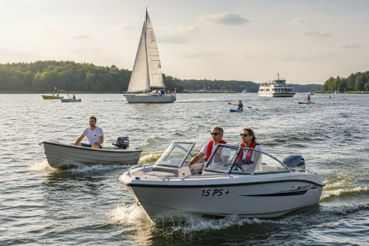 Ab wann braucht man einen Bootsführerschein auf der Müritz
